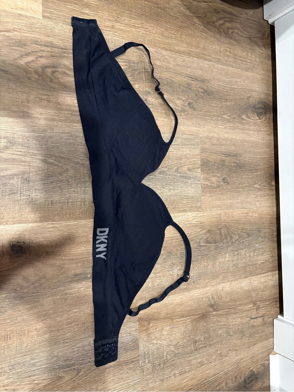 DKNY Black Seamless Bralette